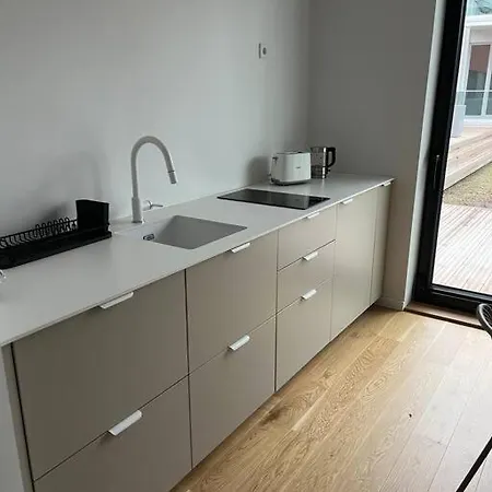 Apartment Flat In Paernu, Esplanaadi Street & Kitchen Parnu