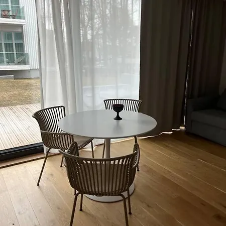 Flat In Paernu, Esplanaadi Street & Kitchen *