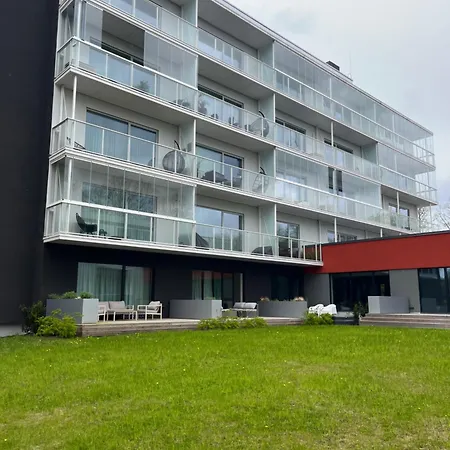 Apartmán Flat In Paernu, Esplanaadi Street & Kitchen *